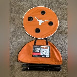 Vintage NCAA Texas Longhorns Round Table 00s